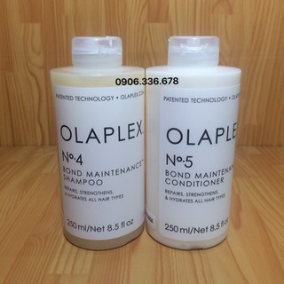 Dầu gội xả hàn gắn liên kết lưu huỳnh olaplex 250ml