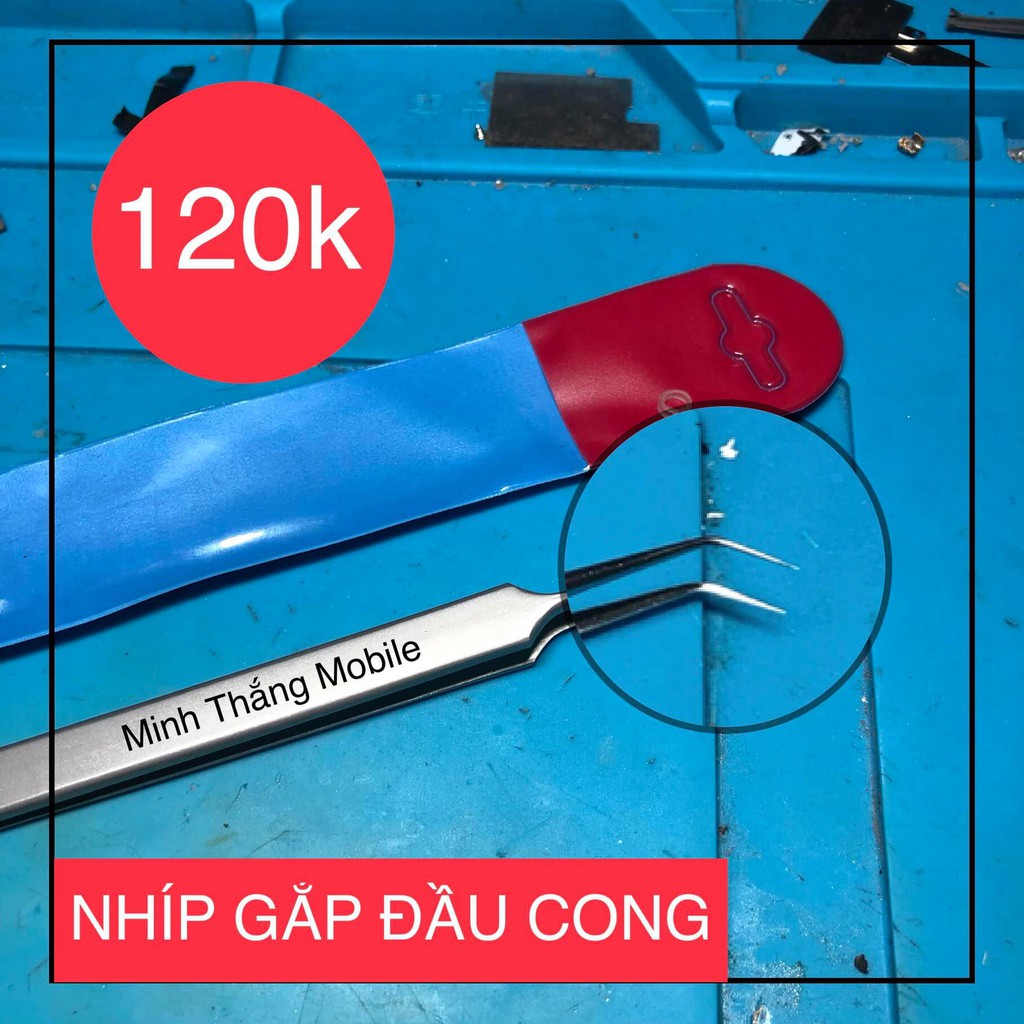NHÍP GẮP IC ĐẦU CONG