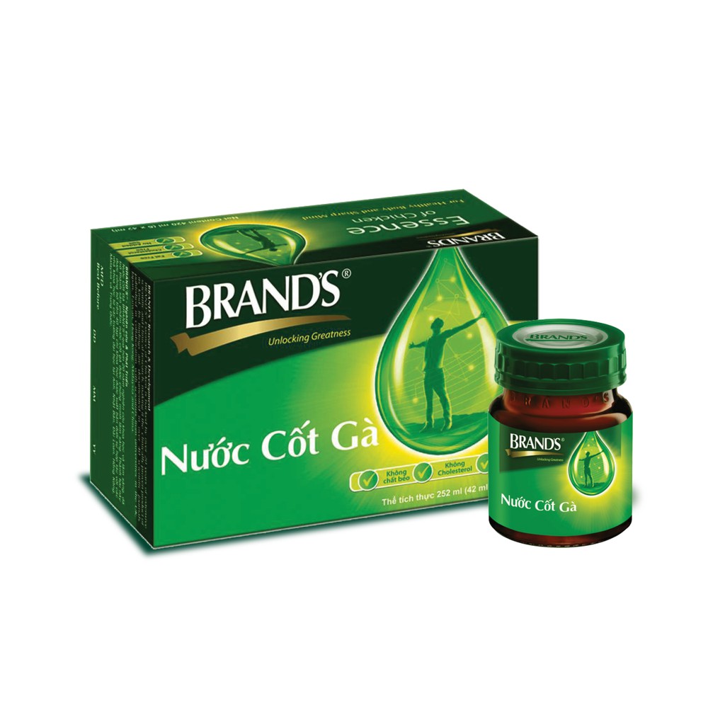 Nước cốt gà BRAND'S vị truyền thống (42 ml x 6 lọ)