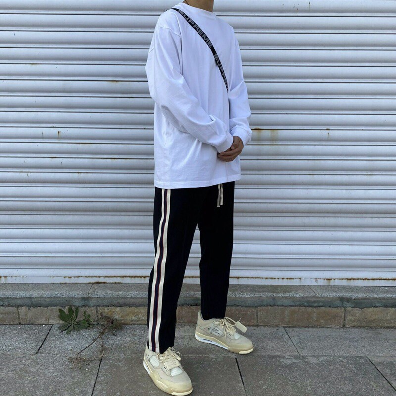 QUẦN SỌC ĐỎ THỂ THAO UNISEX - ( Ảnh thật ) Hogoto shop | BigBuy360 - bigbuy360.vn