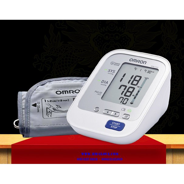 Máy Đo Huyết Áp Bắp Tay Omron HEM-7322 - Chính Xác, Tiện Lợi, Bảo Hành 3 Năm