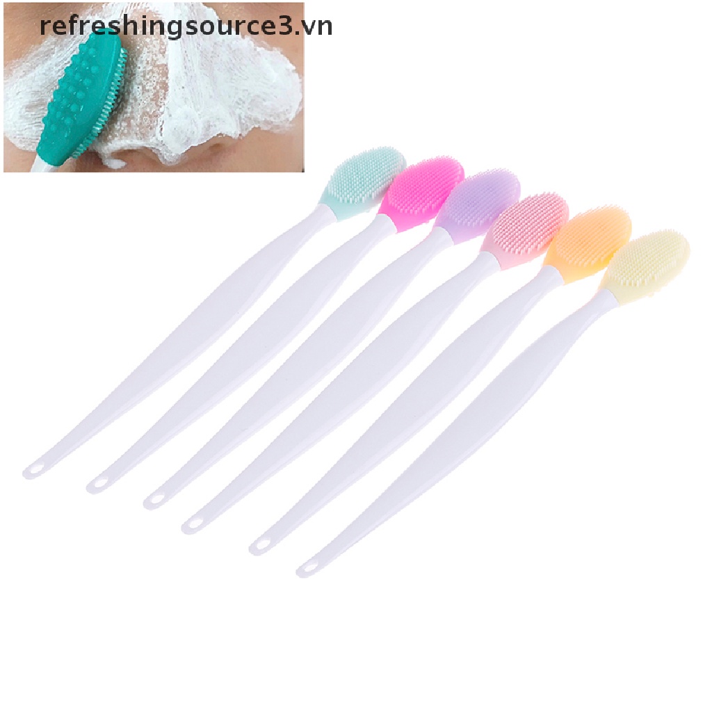 (Hàng Mới Về) Dụng Cụ silicone Loại Bỏ Mụn Đầu Đen Tiện Lợi Chất Lượng Cao