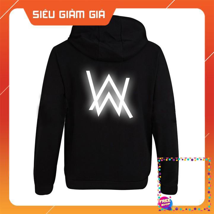 FLASH SALE Áo Khoác Nam Alan Walker In Logo Phản Quang Mới siêu chất siêu ngầu