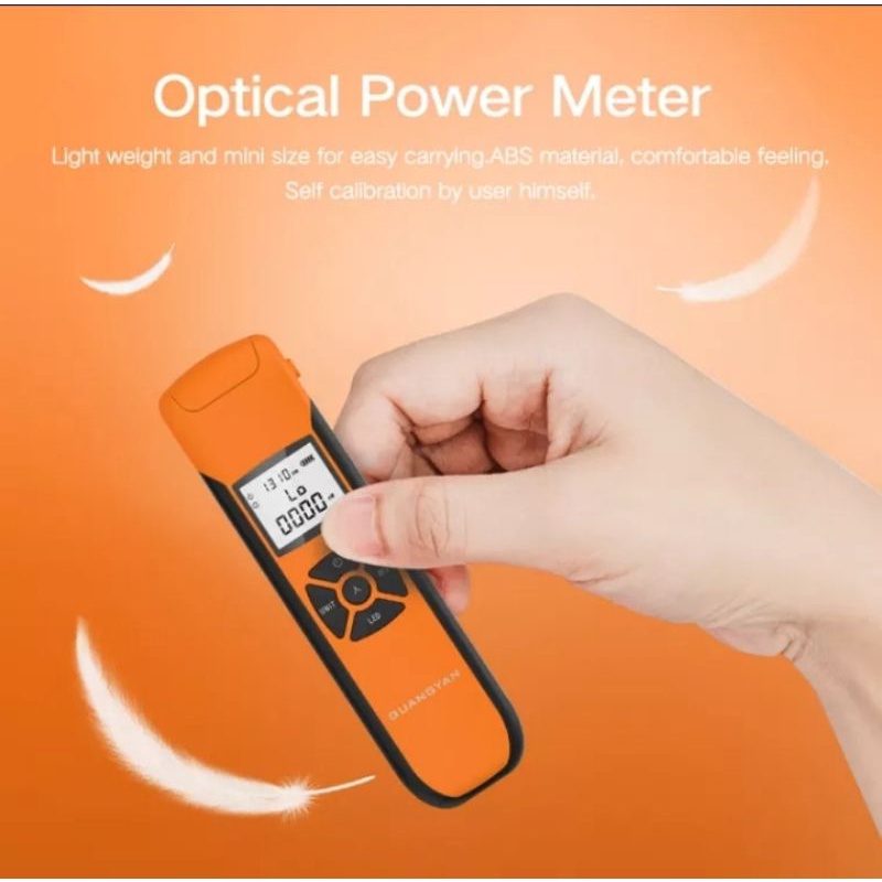 Máy Đo Công Suất Quang Mini Sạc Pin