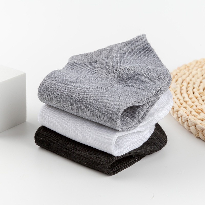 Tất trơn ngắn nam nữ LOẠI MỎNG thời trang hàn quốc đẹp giá rẻ cotton kháng khuẩn MRSOCKS VN028