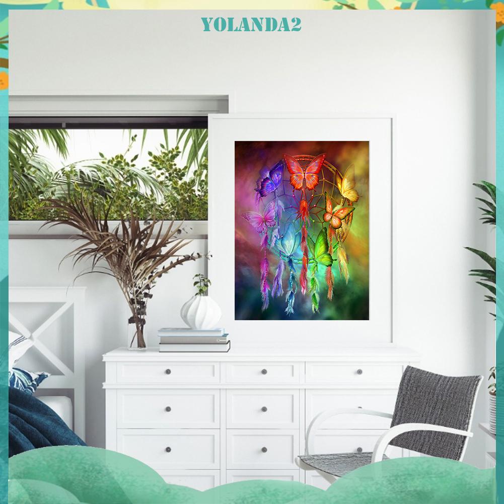 Tranh Thêu Chữ Thập Toàn Bộ 11CT Hình Hoa Chuông Gió