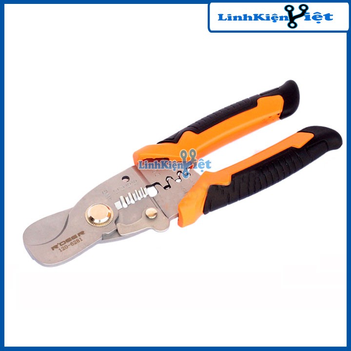 Kìm Đa Năng 3 Trong 1 R'DEER 120-8281 (Cắt-Tuốt-Bấm Cốt)