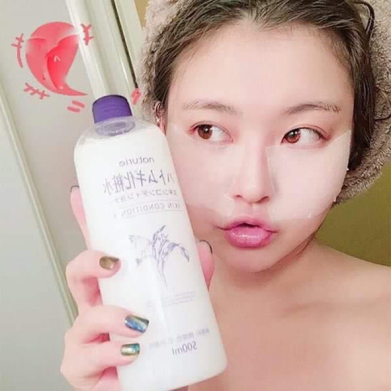 Nước Hoa Hồng Ý Dĩ Naturie Hatomugi Skin Conditioner Nhật
