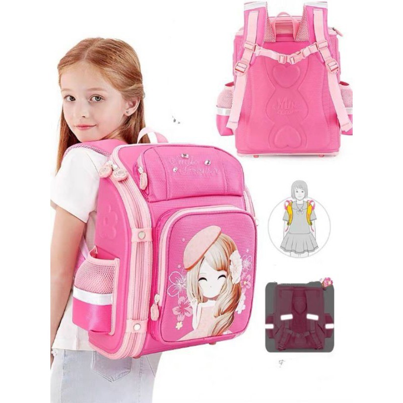 BALO CHỐNG GÙ A MẪU MỚI CHO BÉ GÁI CẤP 1 - TOYS89