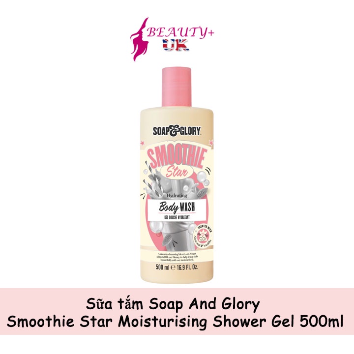 Sữa tắm Soap And Glory Smoothie Star Moisturising Shower Gel 500ml (Bản UK)