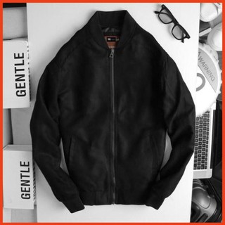 Áo khoác nam da lộn NPV tay chun bomber ,áo khoác da lộn cao cấp 4 màu giữ nhiệt tốt MB28