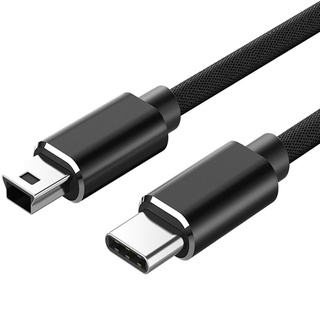 LZEEM USB Type C To Mini USB Cable Quick Charging Sync Data Digital Camera MP3 Player GPS Receiver Laptop