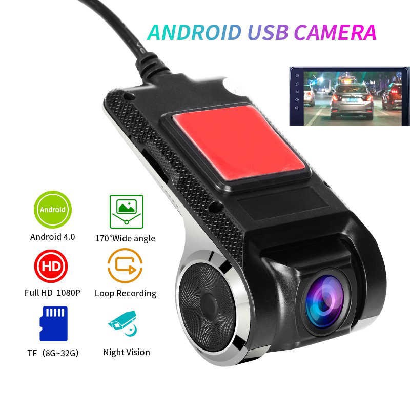 Máy quay hành trình, camera hành trình U2 full hd 1080 tích hợp màn hình android