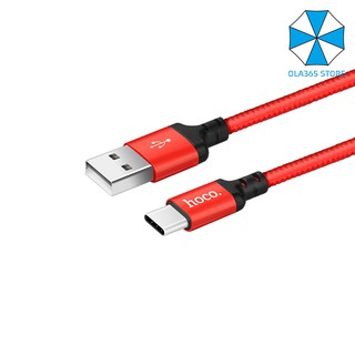 Dây cáp sạc nhanh USB Type-C Hoco X14 cho điện thoại Android
