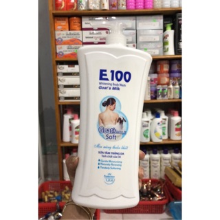 Sữa tắm trắng da tinh chất sữa dê Goats Milk E100 1200ml