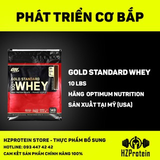 GOLD STANDARD 100% WHEY – SỮA BỔ SUNG PROTEIN HỖ TRỢ PHÁT TRIỂN CƠ BẮP (10 LBS)