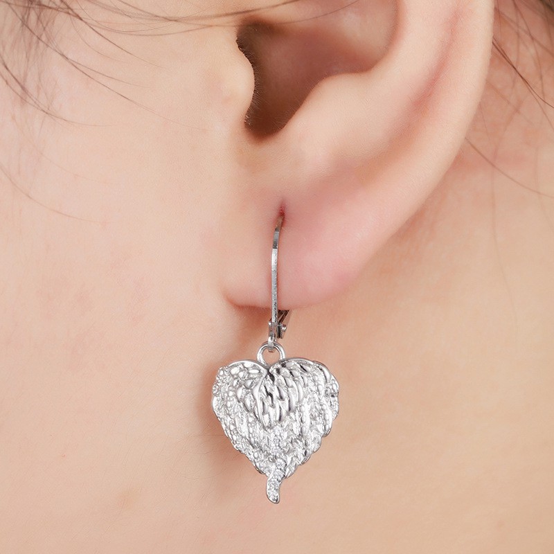 Bông tai Sterling bạc 925 dành cho phụ nữ Phụ kiện trang sức thời trang với Kim cương / Ngọc trai / Pha lê