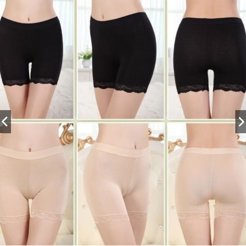 Combo 2 quần mặc trong váy chân ren