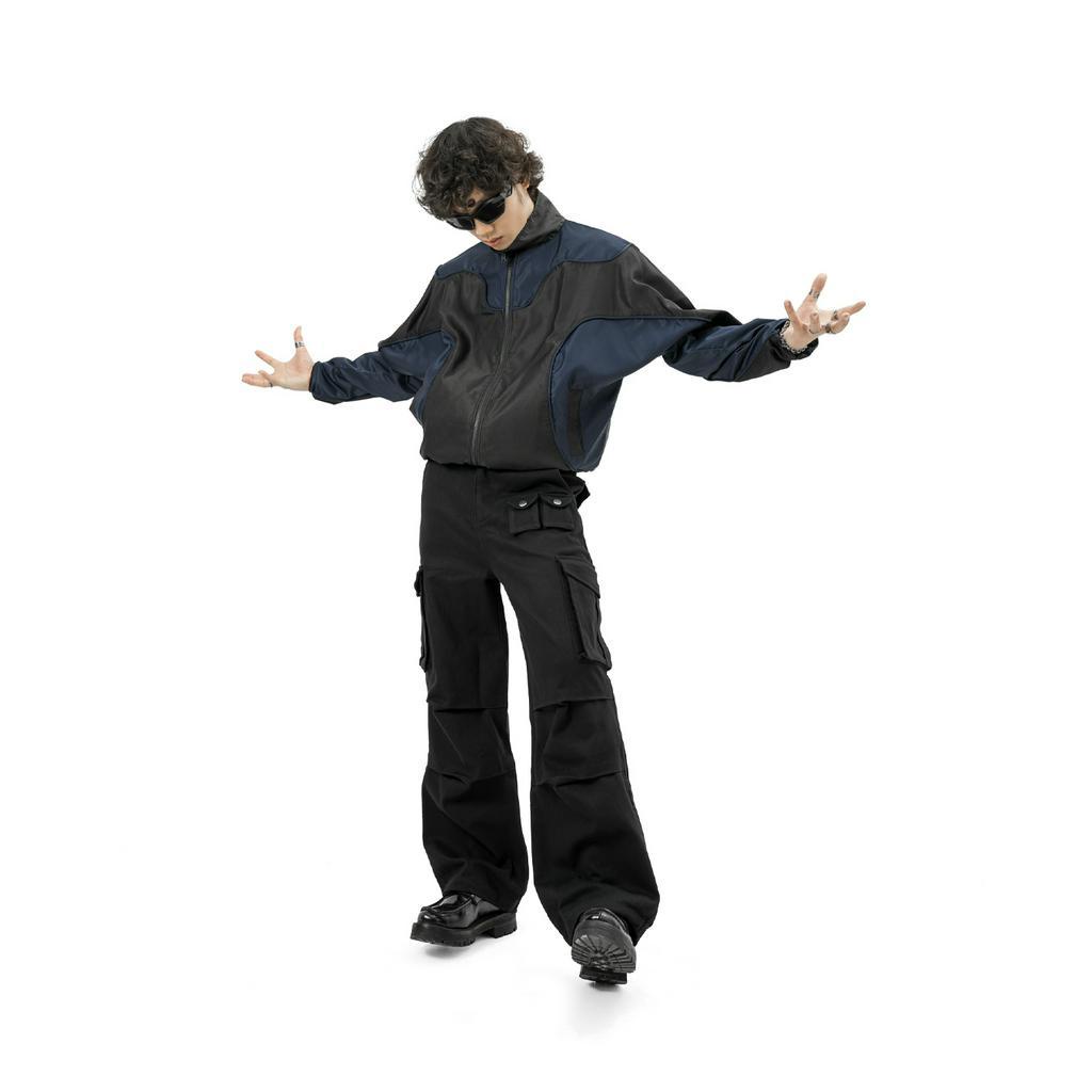 Áo khoác Dù Ninety Eight - NTE TRACK JACKET NAVY/BLACK