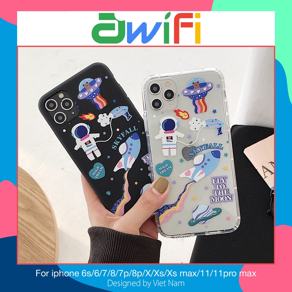 Ốp lưng iphone skyfall trơn 5/5s/6/6plus/6s/6s plus/7/7plus/8/8plus/x/xs/xs max/11/11 promax/12 /12 pro max - Awifi G6-7 | BigBuy360 - bigbuy360.vn