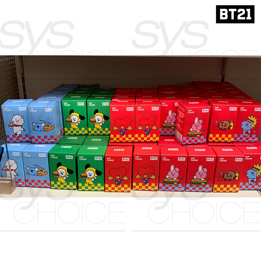 BTS BT21 Chính thức Cúp Hàng hóa Hình BITE Ver Uống Marker