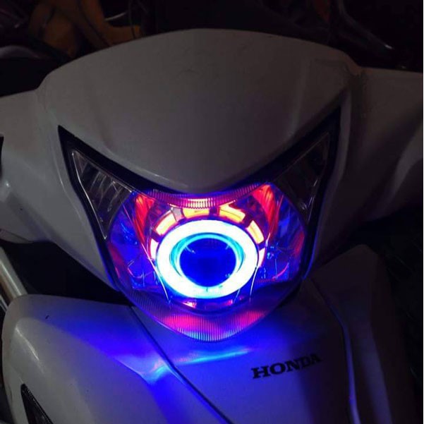 Đèn Pha Led Bi Cầu Lốc Xoáy Kiểu Sọc Greennetworks