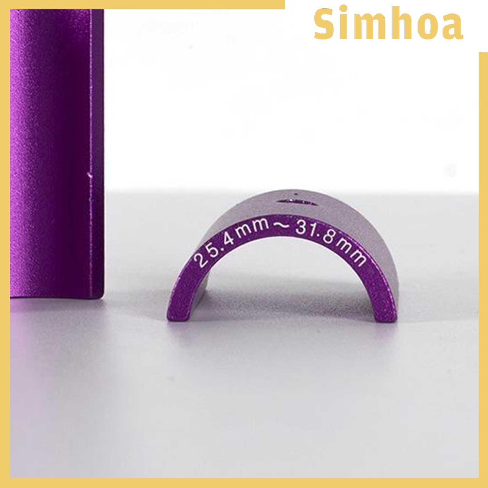 [SIMHOA] Bike Stem 25.4 to 31.8mm Shim Handlebar Adapter Spacer - 1 Pair