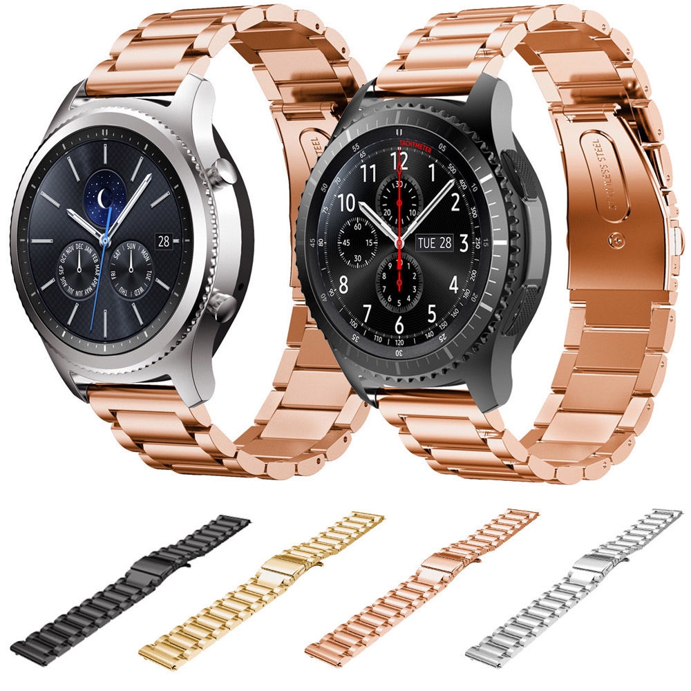 Dây Đeo Inox 22mm Cho Đồng Hồ Samsung Galaxy S3 45mm / Gear S3