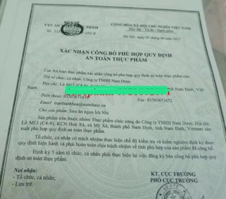 siro cảm ích nhi