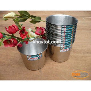 CỐC INOX KHÔNG QUAI 7cm