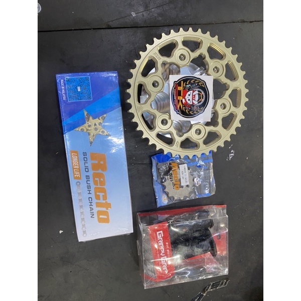 Dĩa nhôm 7075 siêu cứng ex135 / ex 150/ raider/satria/winner,...