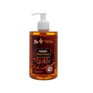 Nước rửa tay thảo mộc Mr.Fresh hương cà phê chai 500g/chai