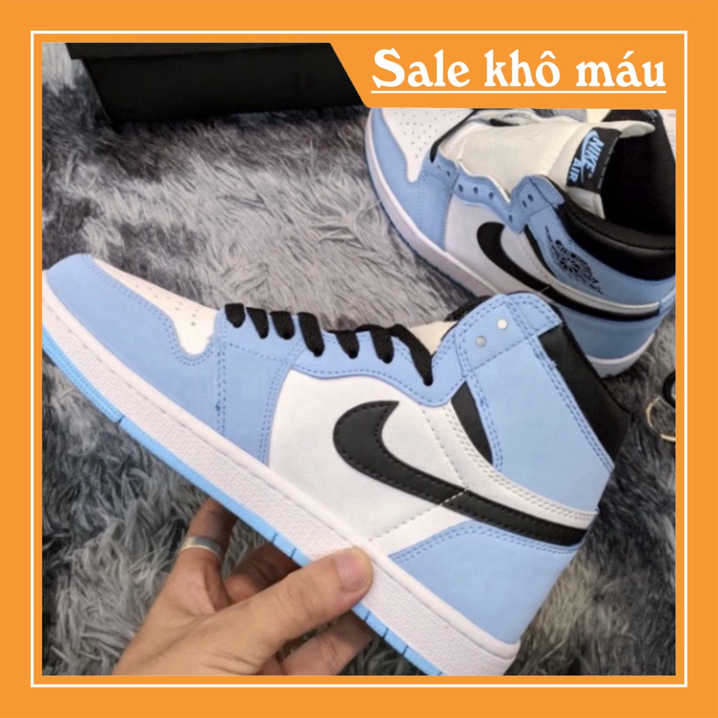 { Sale Khô Máu } Giày thể thao jordan 11 cao cổ xanh dương full bil box đủ size