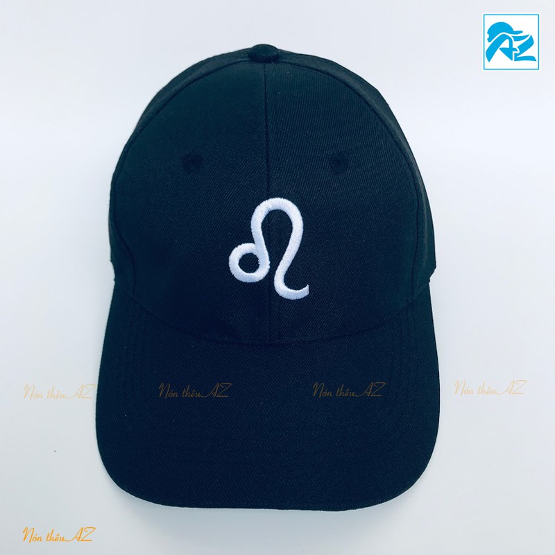 Nón kết thêu logo chòm sao Sư Tử Leo - Mũ Lưỡi Trai AZ MT456