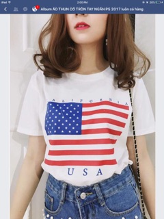 [ Xưởng áo thun] Áo thun USA có size lớn