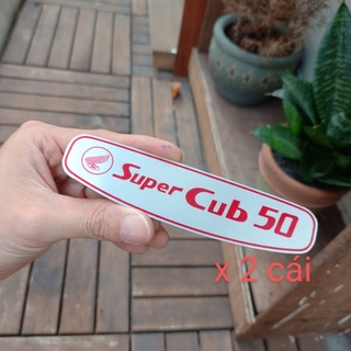 Cặp tem nhôm bình xăng cub 78/50