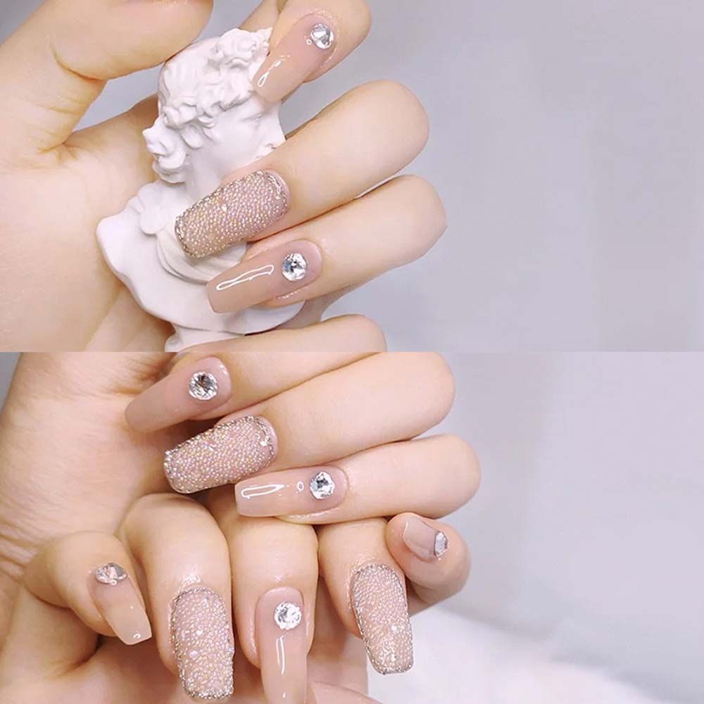 [Hàng mới về] Hạt cườm phong cách trứng cá nhỏ 3D phong cách Nhật trang trí làm đẹp móng cho nữ nhiều màu tùy chọn