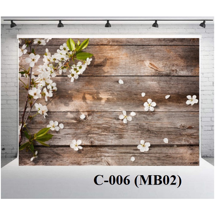 Phông Nền 3D Chụp Ảnh 125x80cm, Phông Vân Gỗ, Phông Vải 3D