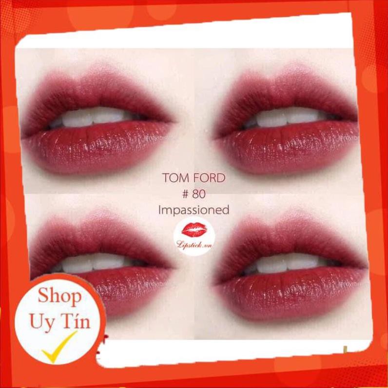 son Tomford  ruby 80 màu lên chuẩn tong