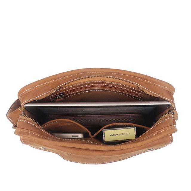 TÚI ĐEO CHÉO NAM DA THẬT ĐA NĂNG RẺ NHẤT HÀ NỘI - 496308