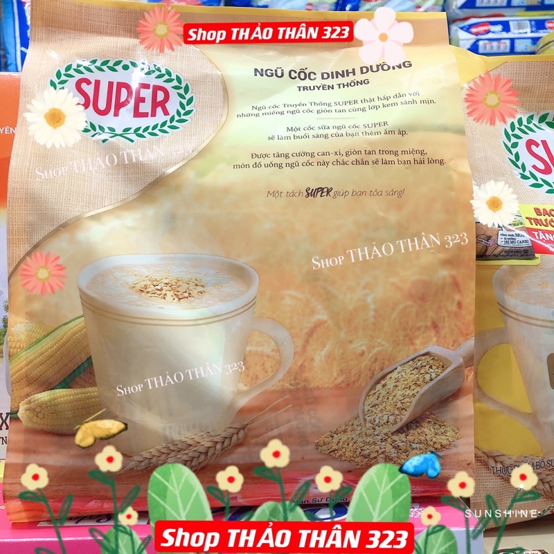 Mẫu Mới Date 2023-Ngũ Cốc Dinh Dưỡng SUPER 450g- Hàng Nhập Khẩu 100% Malaysia