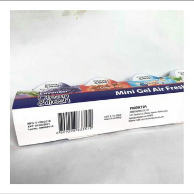 Sáp Thơm Khử Mùi Mini Clean &Fresh ( 1 Cục)