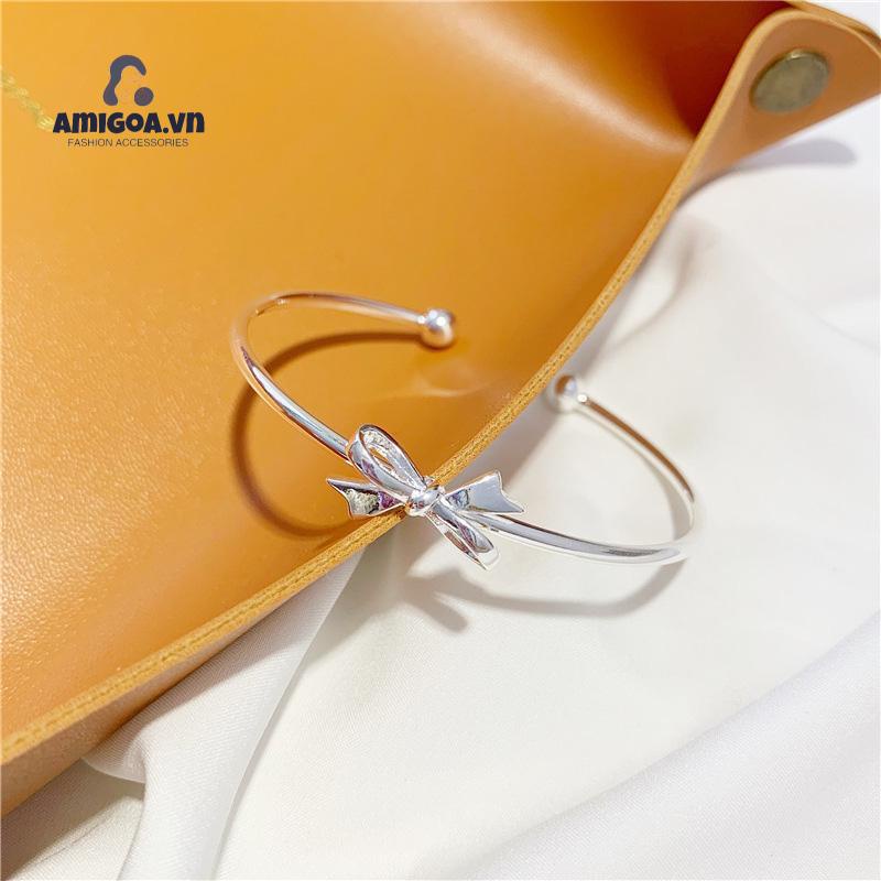 ✨✨Vòng Tay Đính Nơ Cảm Giác Chạm Cao Cấp Thiết Kế Sang Trọng Thời Trang Cho Nữ