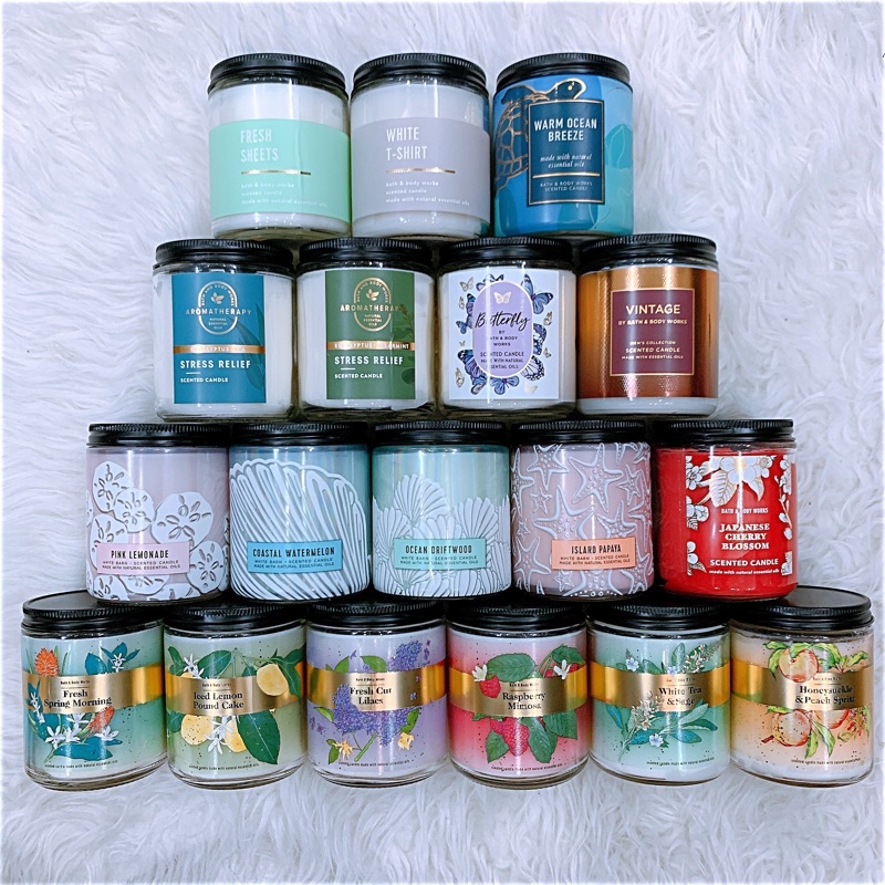 (link 2/2) nến thơm 1 bấc BATH BODY WORKS