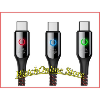 Cáp sạc nhanh QC 3.0 Type C tự ngắt Baseus
