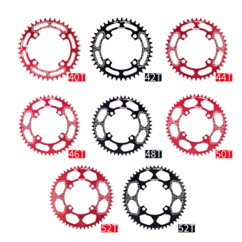 Bánh Răng Xích Xe Đạp 104BCD 40T/42T/44T/46T/48T/50T/52T Bằng Nhôm Chất Lượng Cao