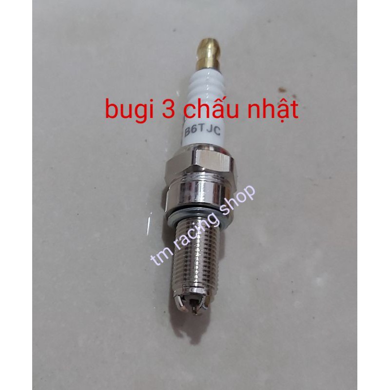 bugi 3 chấu chân ngắn - chân dài - bugi ba chấu nhật cao cấp