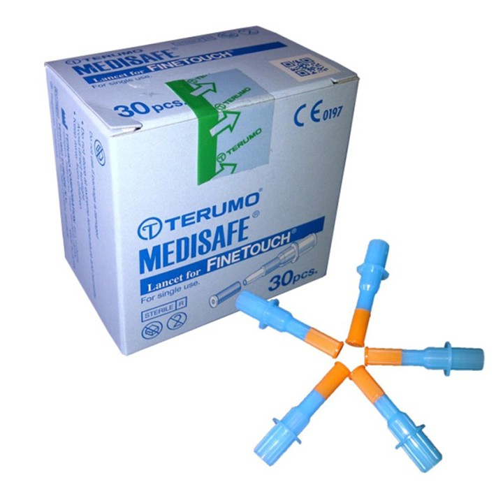 KIM LẤY MÁU THỬ ĐƯỜNG HUYẾT TERUMO MEDISAFE