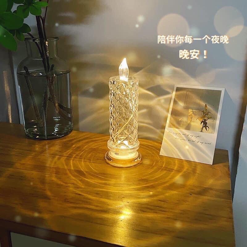 Nến điện tử đèn led hình cây nến Decor chụp ảnh nail , background, trang trí nhà cửa siêu xinh