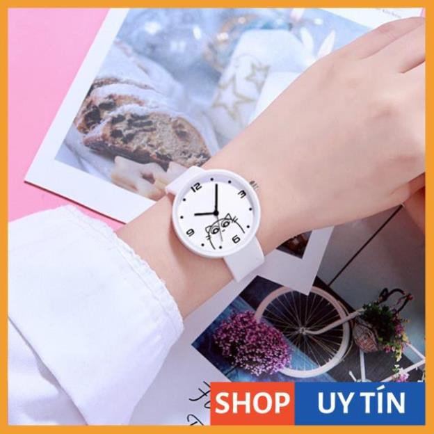 [Hàng Cao Cấp] Đồng hồ nữ Candycat mèo ú dễ thương dây silicon cao cấp | BigBuy360 - bigbuy360.vn